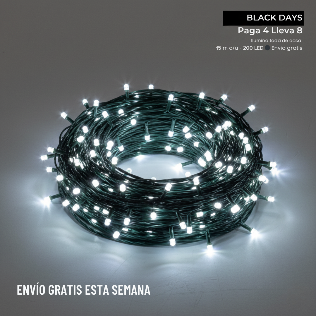 LUCES LED DE NAVIDAD – Oferta Irresistible de Black days