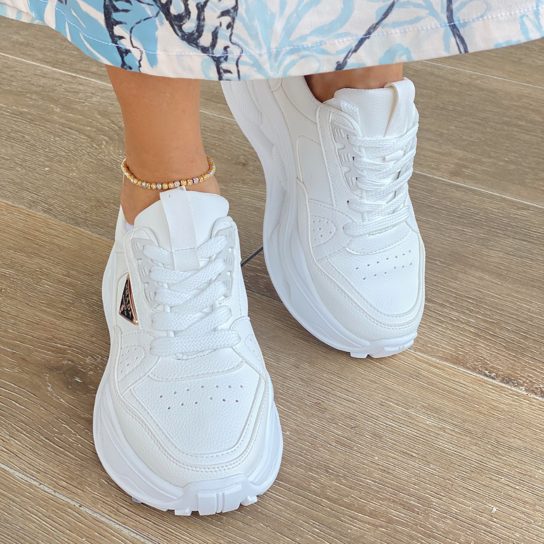 NUEVOS TENIS UNDER GLOW BLANCOS