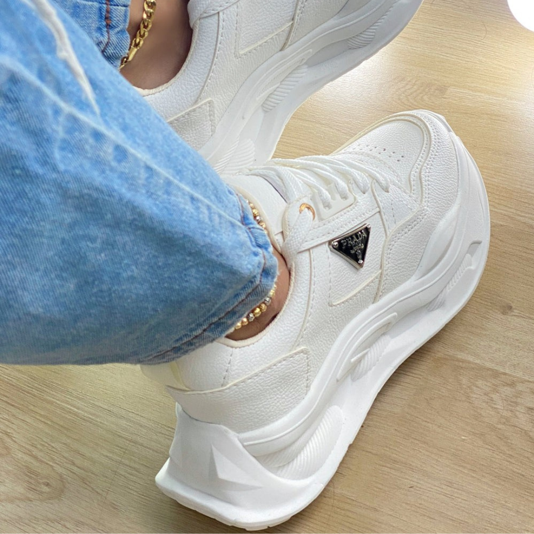 NUEVOS TENIS UNDER GLOW BLANCOS