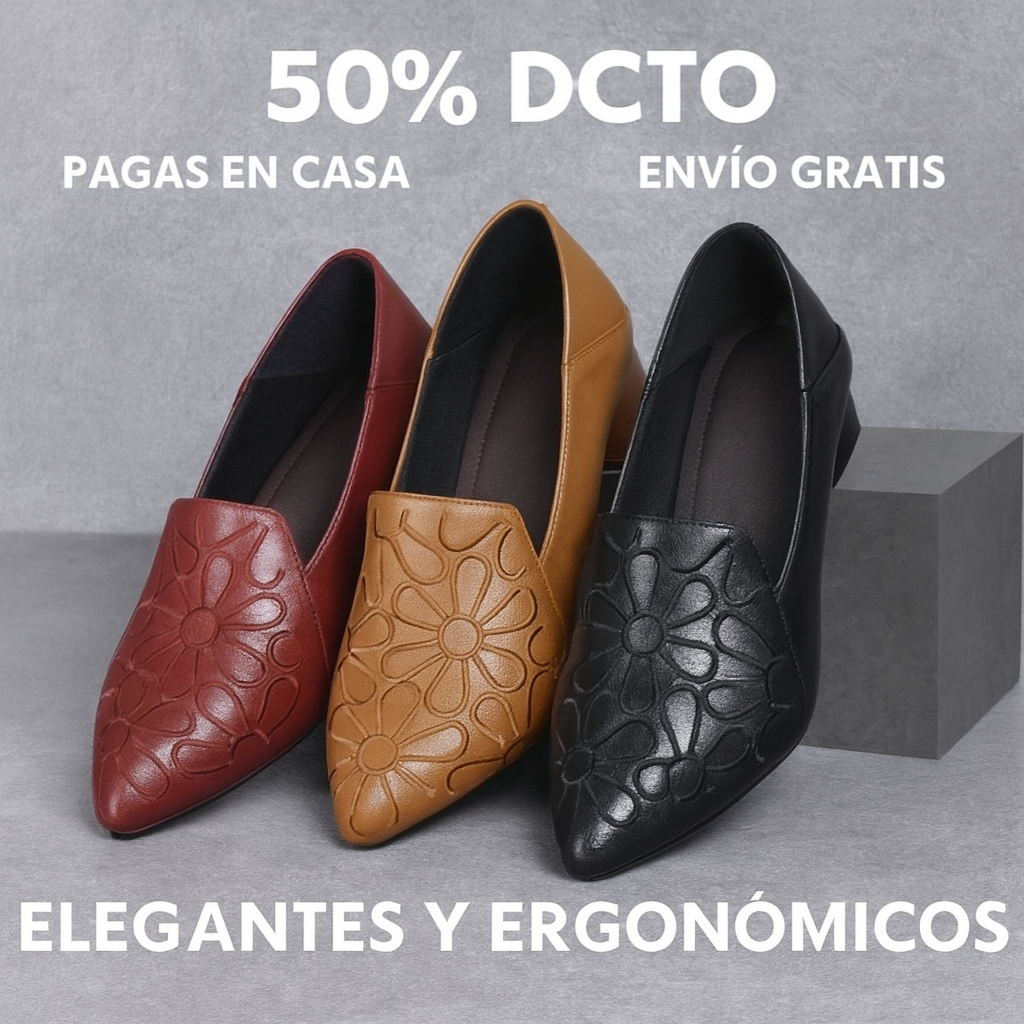 ZAPATOS SERENE COMFORT - ORTOPÉDICOS - BLACK DAYS
