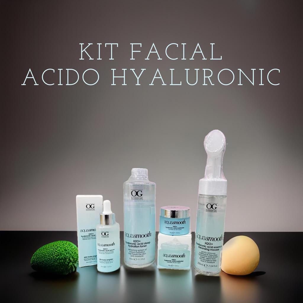 Kit de Cuidado Facial Completo:con ácido hialurónico - Go-Market.com.co