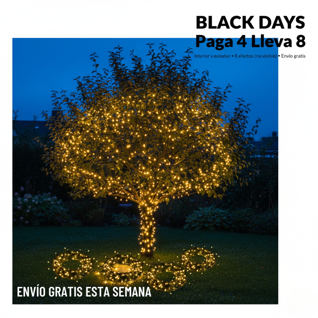LUCES LED DE NAVIDAD – Oferta Irresistible de Black days