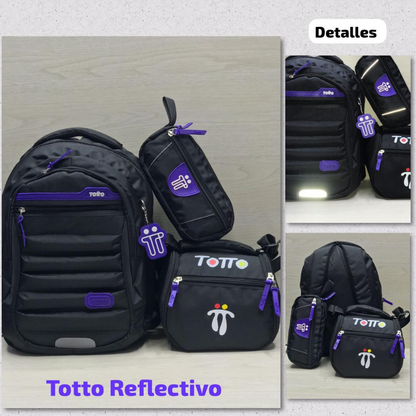 COMBO 3X1 EN LIQUIDACIÓN! MORRAL, CARTUCHERA Y LONCHERA