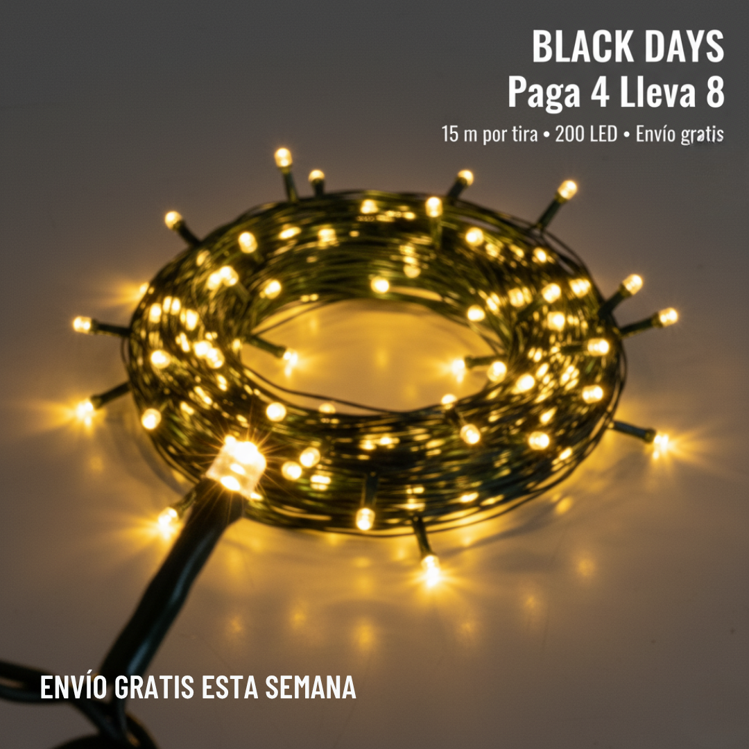 LUCES LED DE NAVIDAD – Oferta Irresistible de Black days