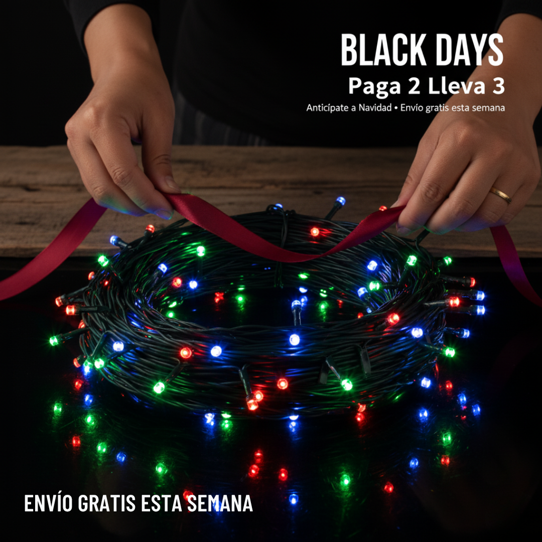 LUCES LED DE NAVIDAD – Oferta Irresistible de Black days