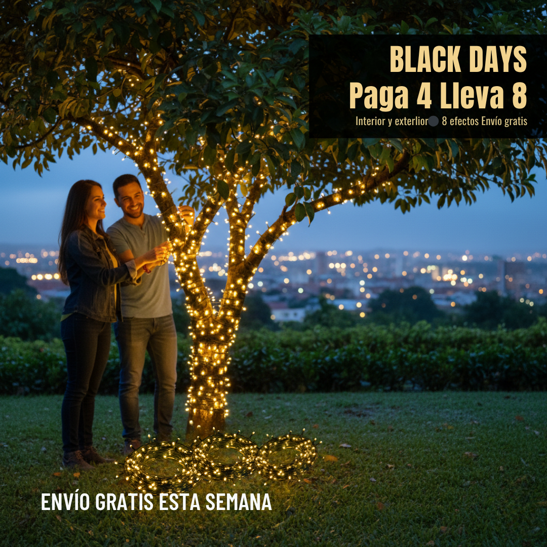 LUCES LED DE NAVIDAD – Oferta Irresistible de Black days