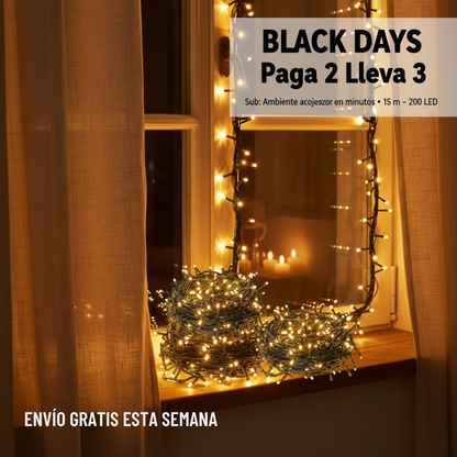 LUCES LED DE NAVIDAD – Oferta Irresistible de Black days