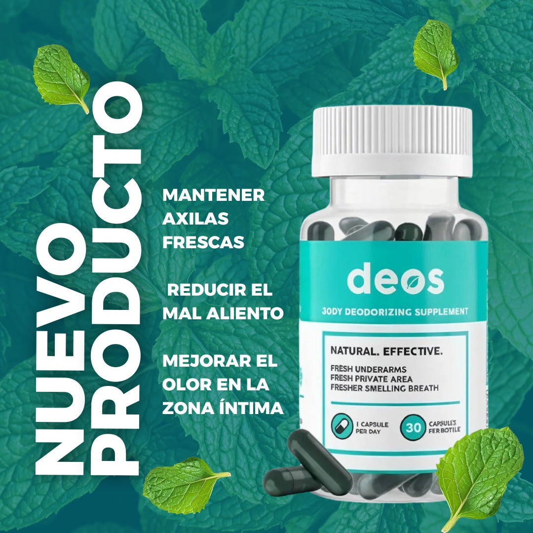 NUEVO SUPLEMENTO NATURAL DESODORANTE