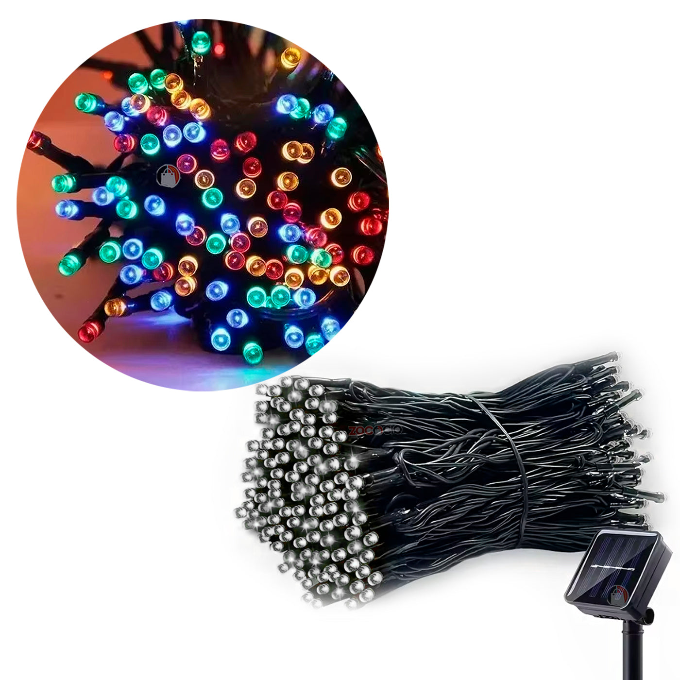 Luces Navidad 30 metros - Energía Solar BLACK DAYS