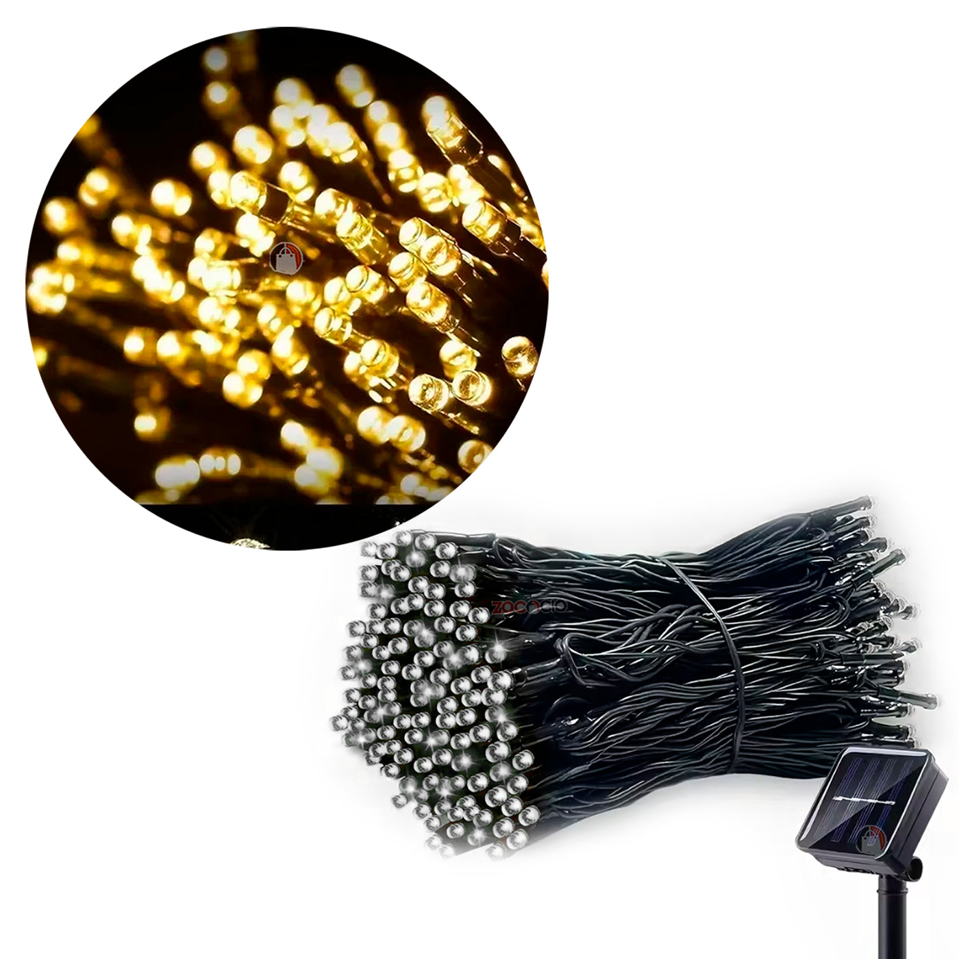 Luces Navidad 30 metros - Energía Solar BLACK DAYS