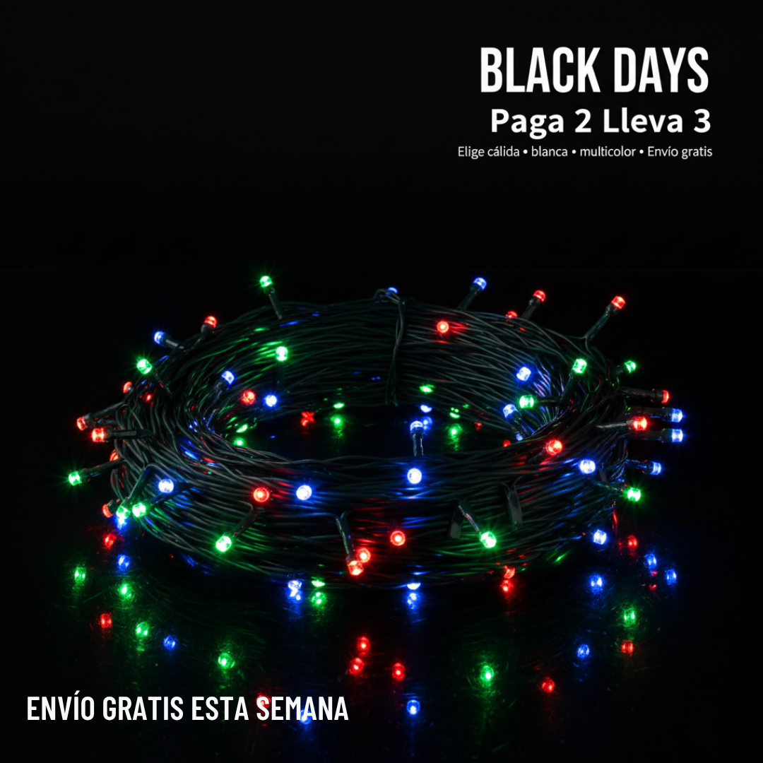 LUCES LED DE NAVIDAD – Oferta Irresistible de Black days