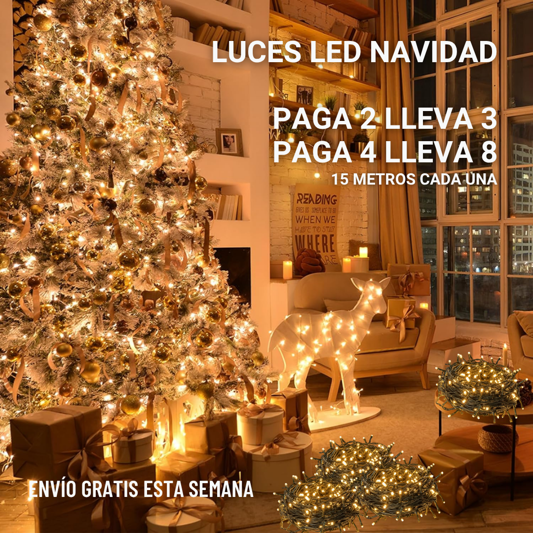 LUCES LED DE NAVIDAD – Oferta Irresistible de Black days