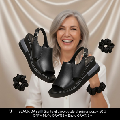 SANDALIAS ORTOPÉDICAS ERGOFLEX - BLACK DAYS (CON OBSEQUIO)