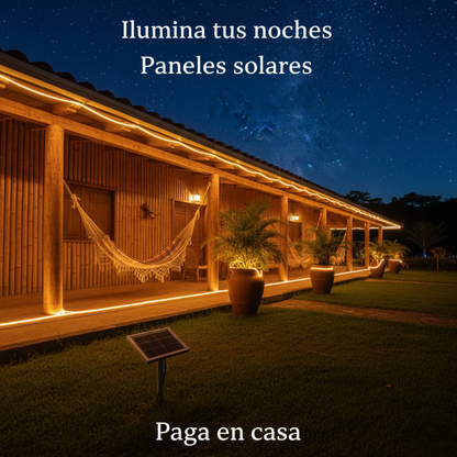 Manguera Solar  Luces De Navidad 20m (PAGAS 2 LLEVAS 3 ESTA SEMANA) + ENVÍO GRATIS