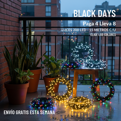 LUCES LED DE NAVIDAD – Oferta Irresistible de Black days