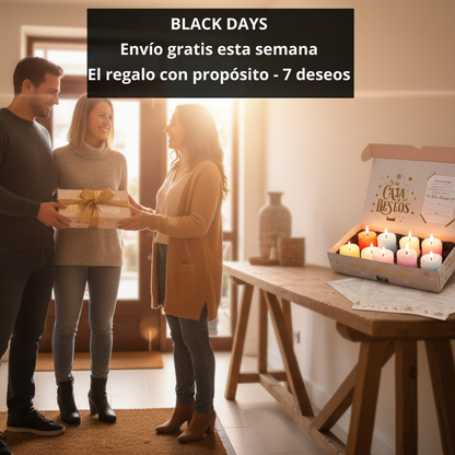 CAJA DE LOS DESEOS EN NAVIDAD (PAGA 2 LLEVA 3) PRECIO DE BLACK DAYS