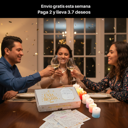 CAJA DE LOS DESEOS EN NAVIDAD (PAGA 2 LLEVA 3) PRECIO DE BLACK DAYS