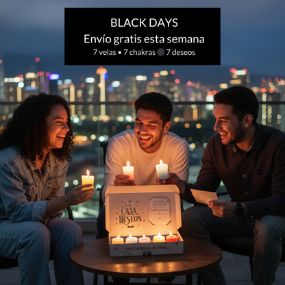 CAJA DE LOS DESEOS EN NAVIDAD (PAGA 2 LLEVA 3) PRECIO DE BLACK DAYS