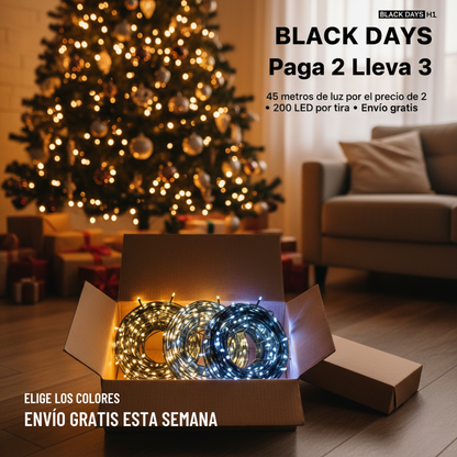 LUCES LED DE NAVIDAD – Oferta Irresistible de Black days