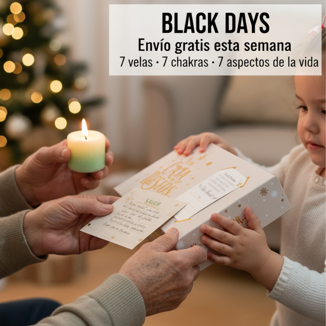 CAJA DE LOS DESEOS EN NAVIDAD (PAGA 2 LLEVA 3) PRECIO DE BLACK DAYS
