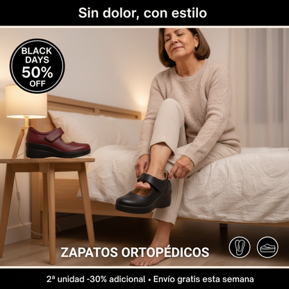 ZAPATOS DELUXE COMFORT - ERGONÓMICOS - BLACK DAYS