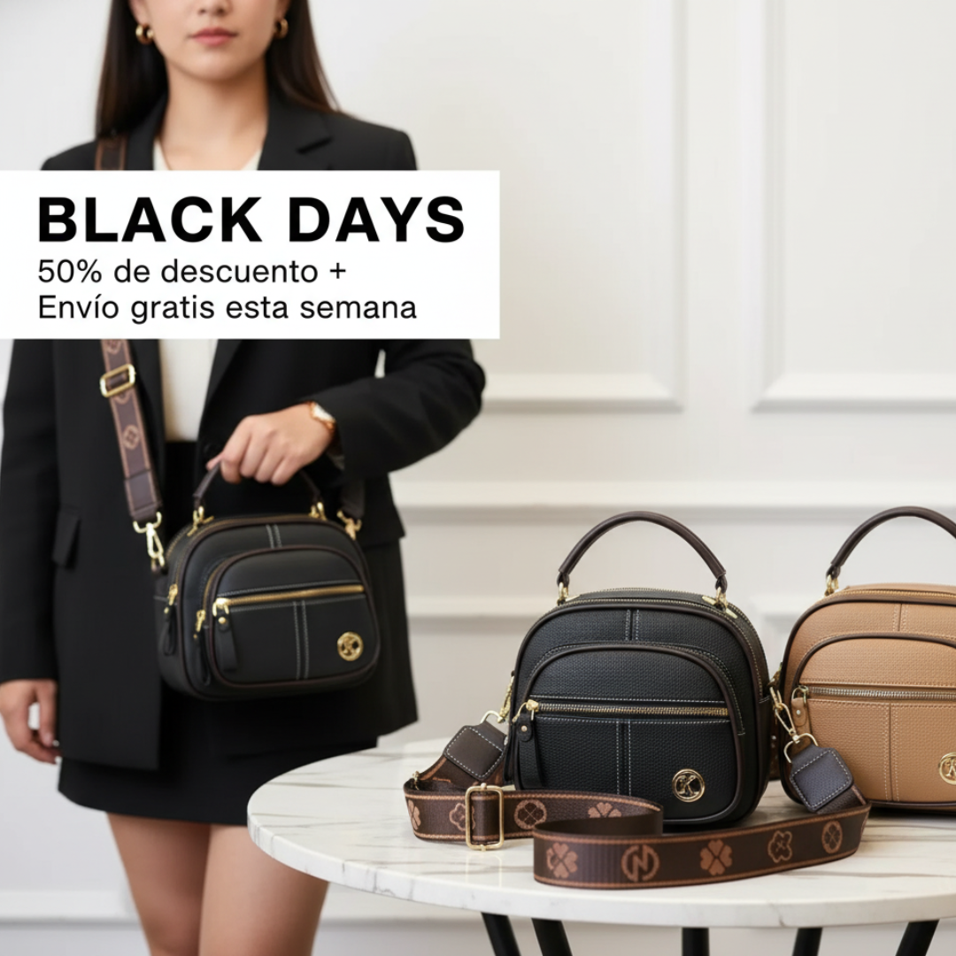 NUEVO BOLSO NOIRÉ - EL MÁS PRÁCTICO EN BLACK DAYS