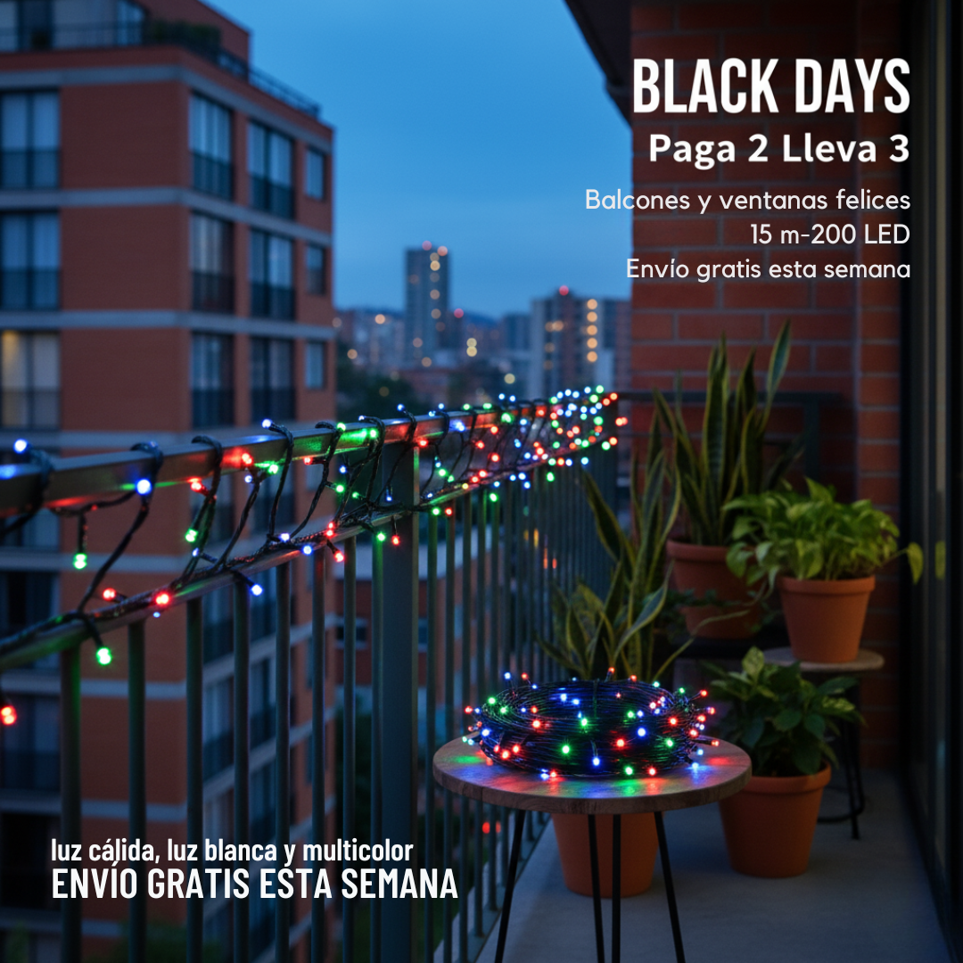 LUCES LED DE NAVIDAD – Oferta Irresistible de Black days