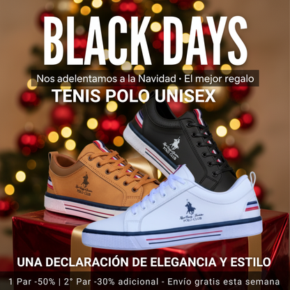 TENIS POLO PREMIUM HOMBRE EN BLACK DAYS