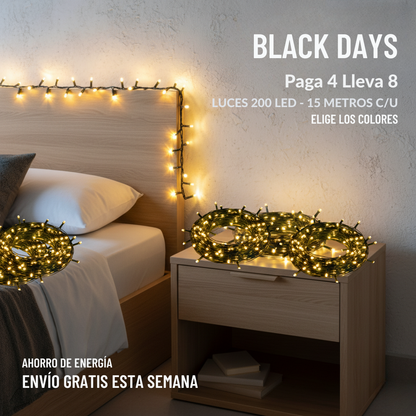 LUCES LED DE NAVIDAD – Oferta Irresistible de Black days