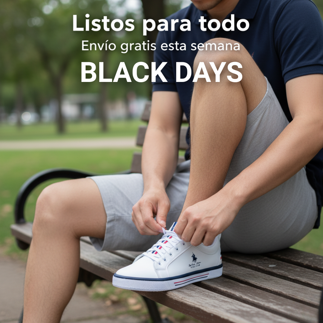 TENIS POLO PREMIUM HOMBRE EN BLACK DAYS