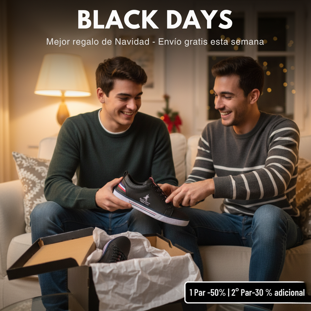 TENIS POLO PREMIUM HOMBRE EN BLACK DAYS