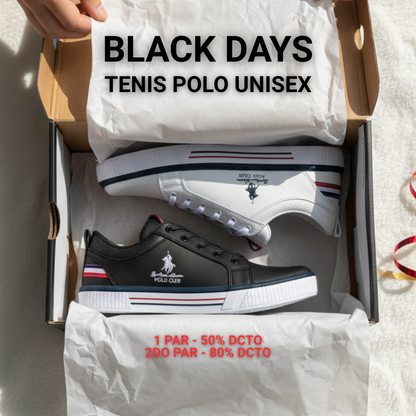TENIS POLO PREMIUM HOMBRE EN BLACK DAYS