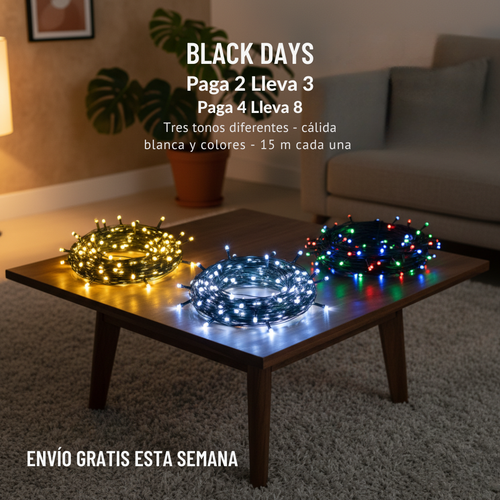 LUCES LED DE NAVIDAD – Oferta Irresistible de Black days