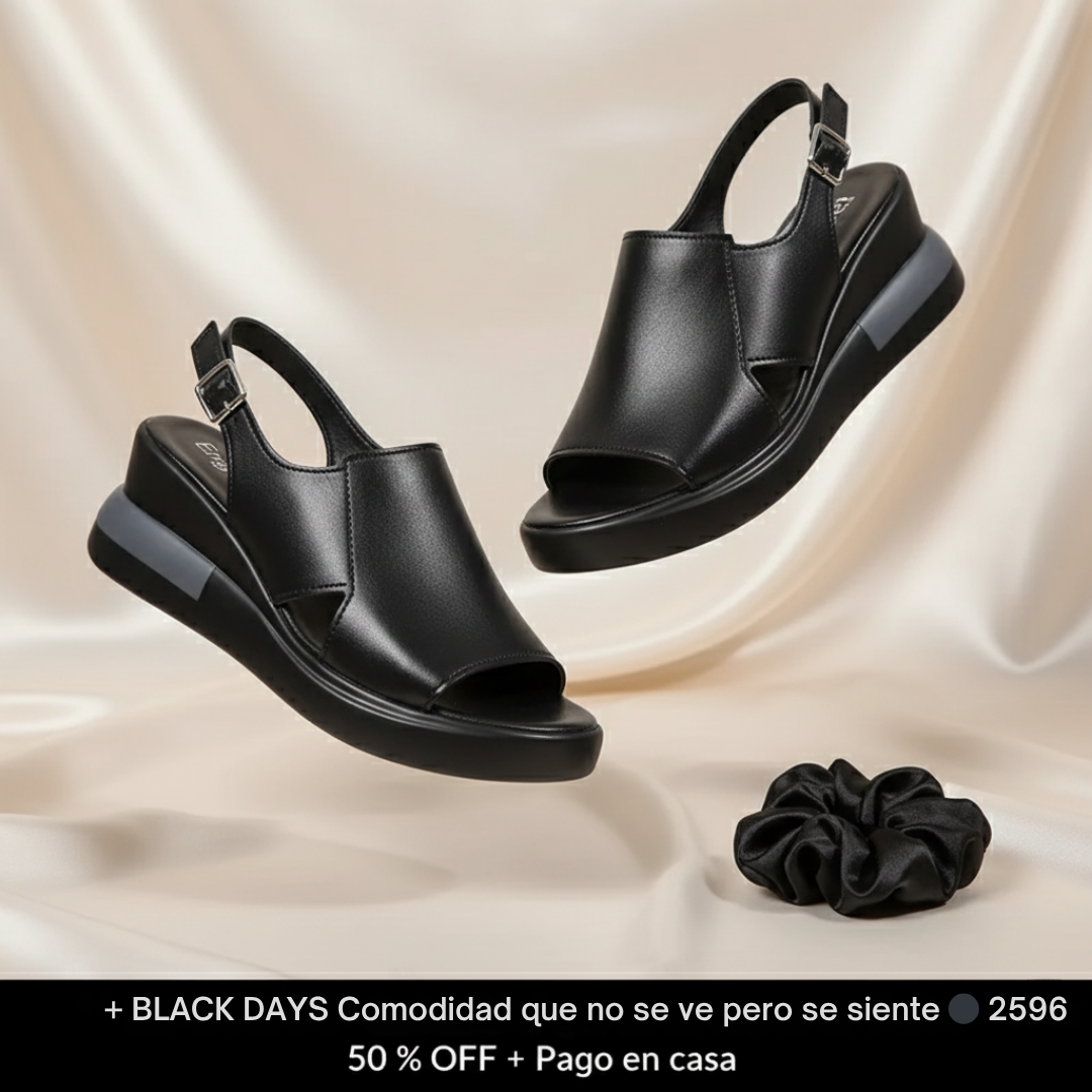 SANDALIAS ORTOPÉDICAS ERGOFLEX - BLACK DAYS (CON OBSEQUIO)