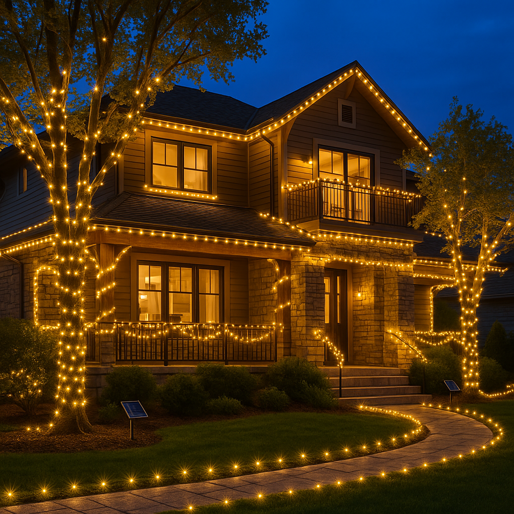 Manguera Solar  Luces De Navidad 20m (PAGAS 2 LLEVAS 3 ESTA SEMANA) + ENVÍO GRATIS - Go-Market.com.co