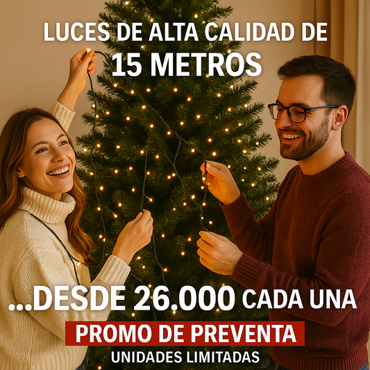 15 Metros de Magia con 200 Luces LED – Oferta Irresistible