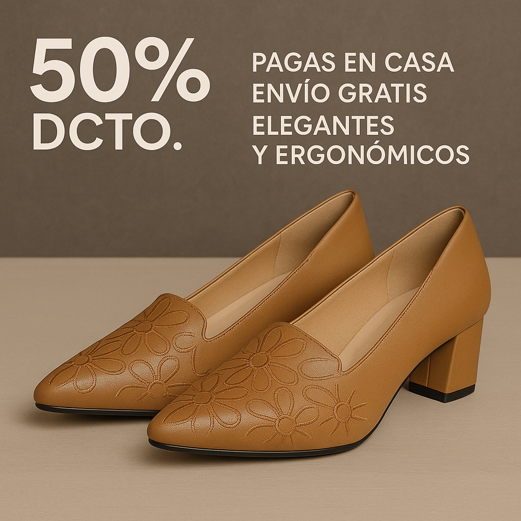 ZAPATOS SERENE COMFORT - ORTOPÉDICOS - BLACK DAYS