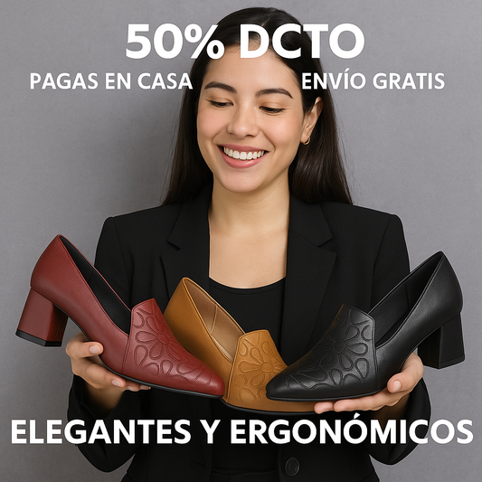ZAPATOS SERENE COMFORT - ORTOPÉDICOS - BLACK DAYS
