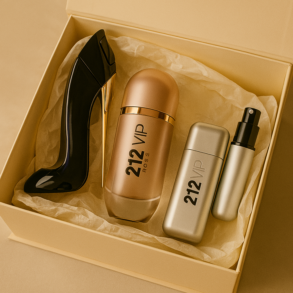 SET EXCLUSIVO DE PERFUMES DE LUJO + 1 GRATIS