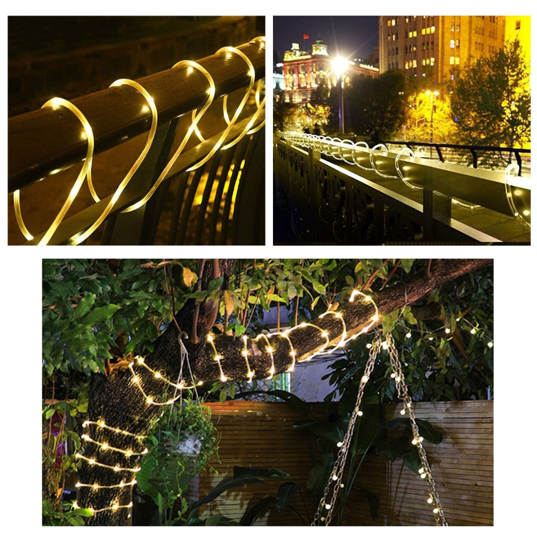 Manguera Solar  Luces De Navidad 20m (PAGAS 2 LLEVAS 3 ESTA SEMANA) + ENVÍO GRATIS - Go-Market.com.co