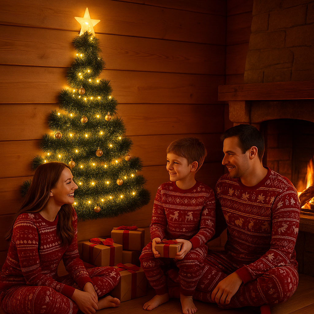 Nuevo Árbol de Navidad de Pared con decoración ¡La Magia en Espacios Pequeños!